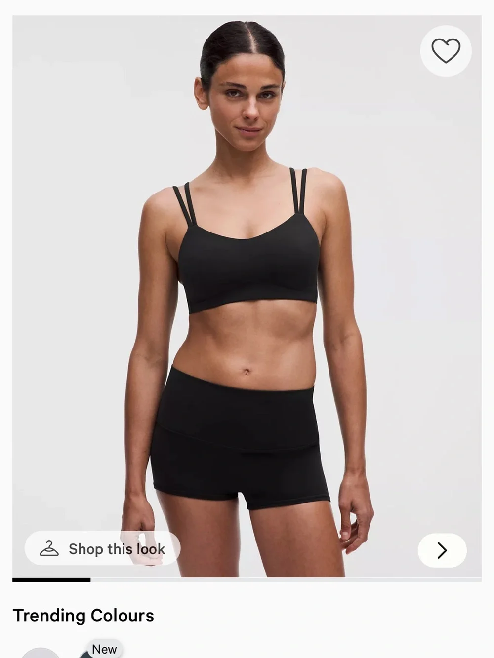lululemon | NWT | Like a Cloud Bra in Black | Size: 8